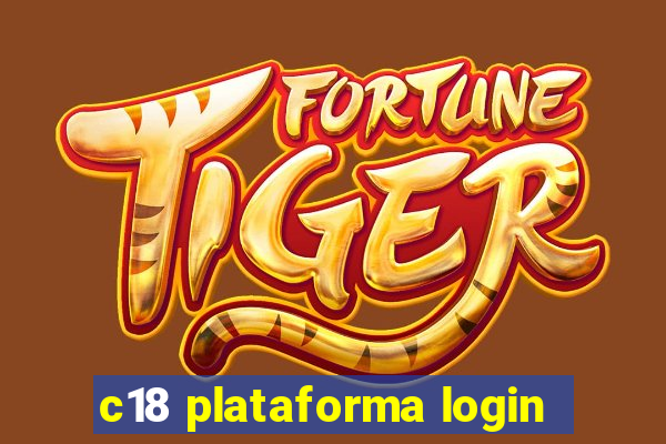 c18 plataforma login