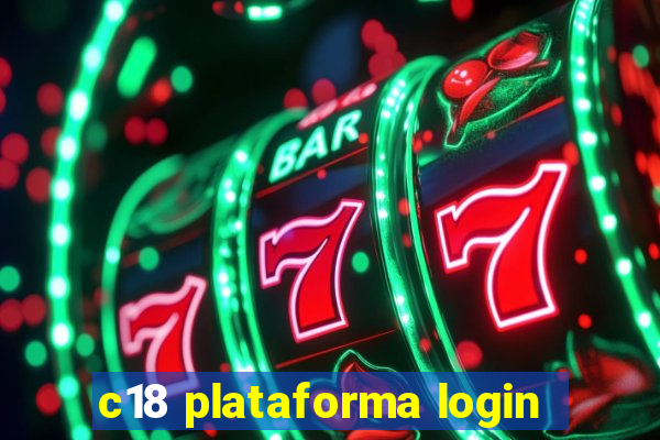 c18 plataforma login