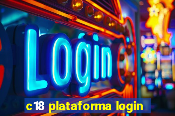 c18 plataforma login