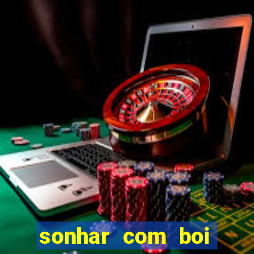 sonhar com boi branco jogo do bicho