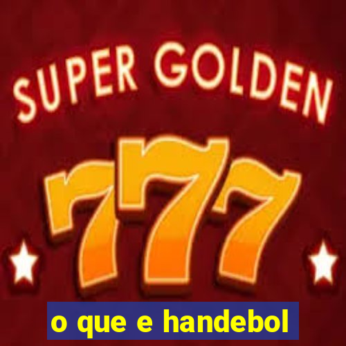 o que e handebol