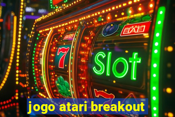 jogo atari breakout