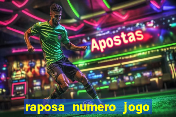 raposa numero jogo do bicho