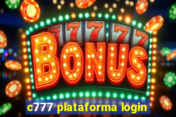 c777 plataforma login