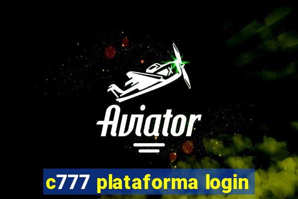 c777 plataforma login