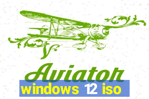 windows 12 iso