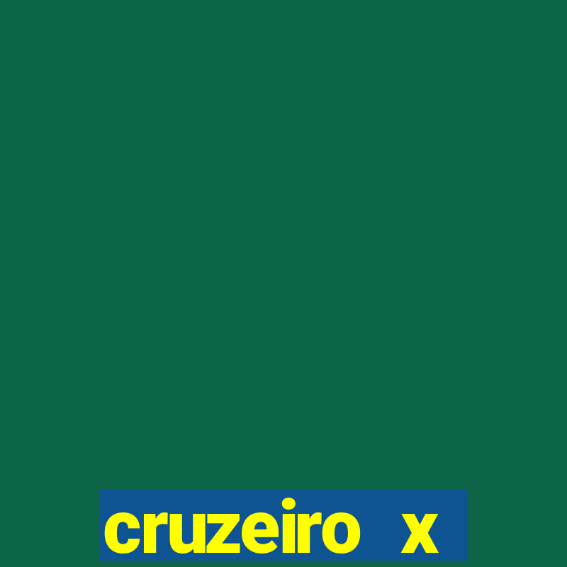 cruzeiro x corinthians primeiro turno