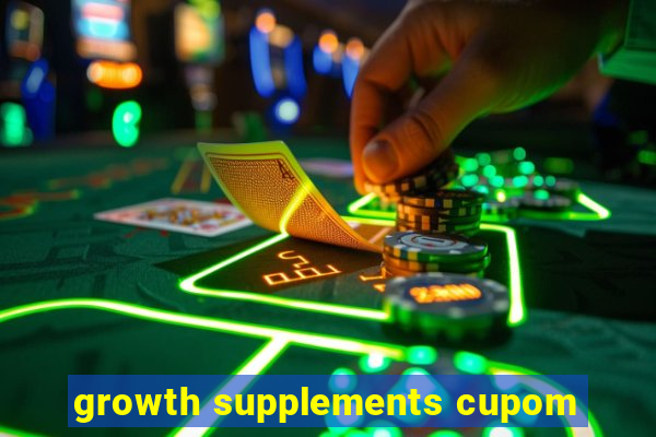 growth supplements cupom