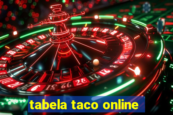 tabela taco online