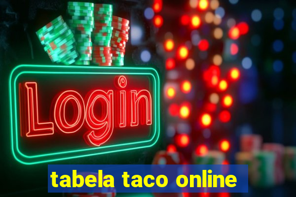 tabela taco online