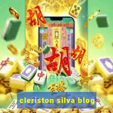 cleriston silva blog