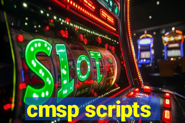 cmsp scripts