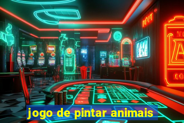 jogo de pintar animais