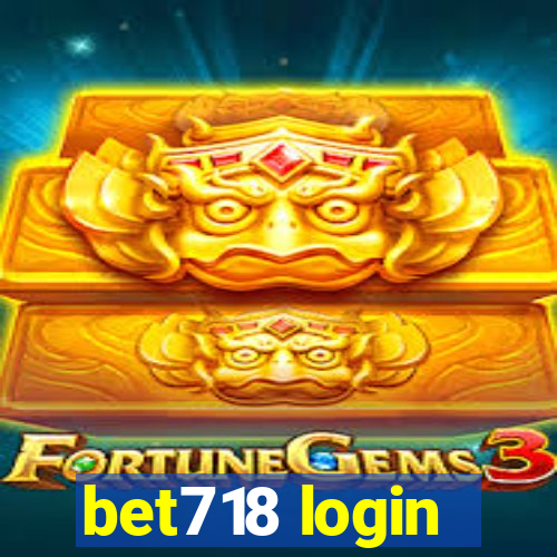 bet718 login