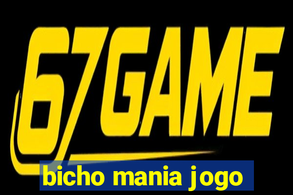 bicho mania jogo