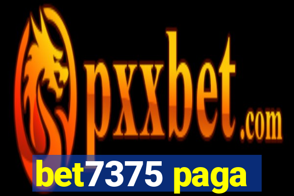 bet7375 paga