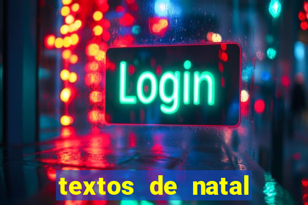 textos de natal para imprimir