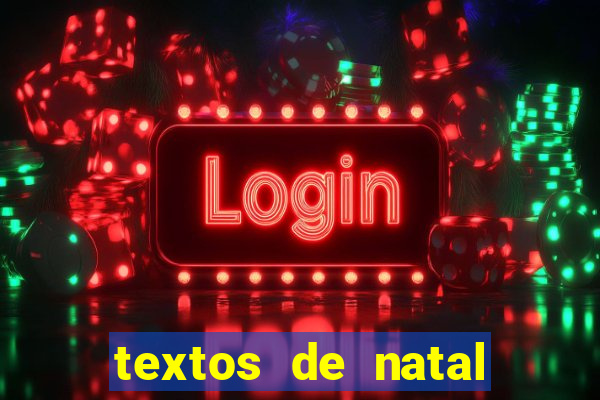 textos de natal para imprimir