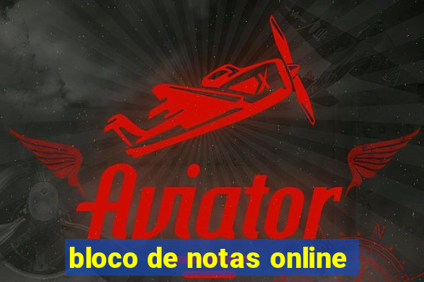 bloco de notas online