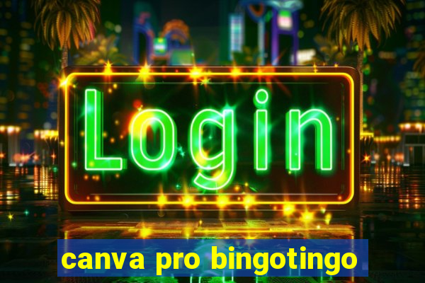 canva pro bingotingo