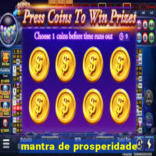 mantra de prosperidade