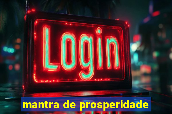 mantra de prosperidade