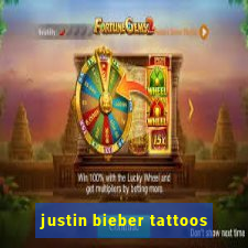 justin bieber tattoos