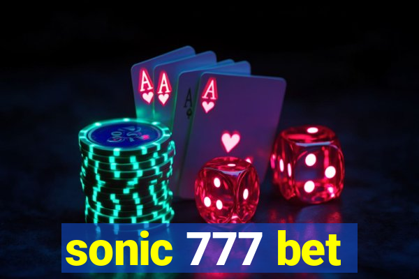 sonic 777 bet