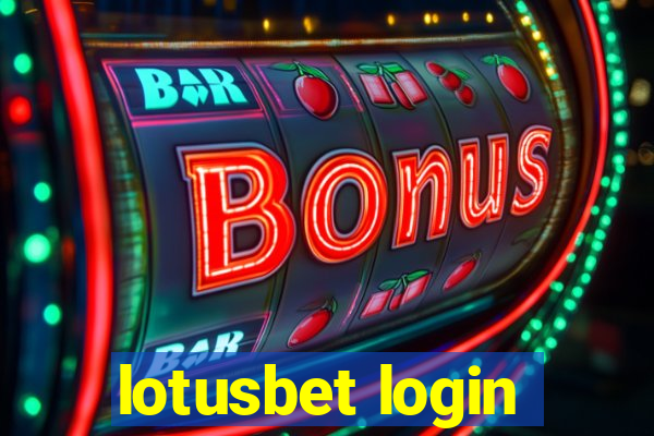 lotusbet login