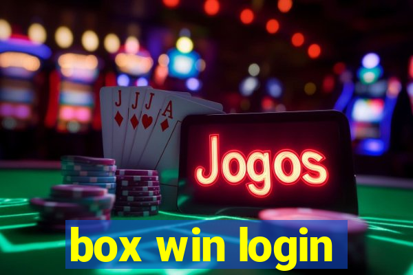 box win login