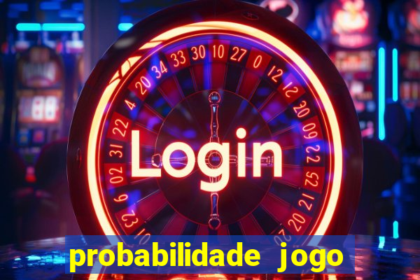 probabilidade jogo de futebol