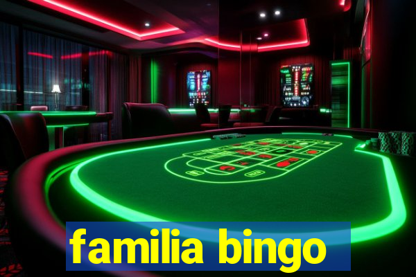 familia bingo