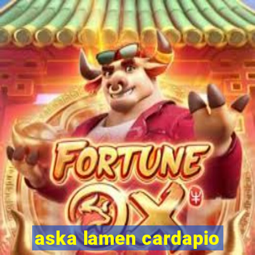 aska lamen cardapio