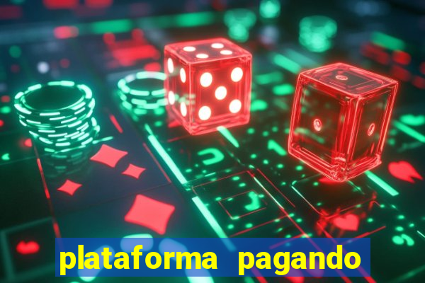 plataforma pagando no cadastro