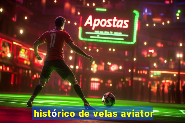 histórico de velas aviator