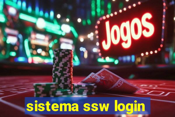 sistema ssw login