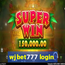 wjbet777 login