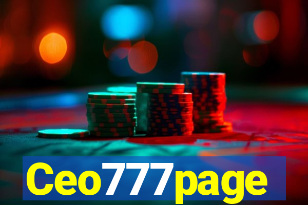 Ceo777page