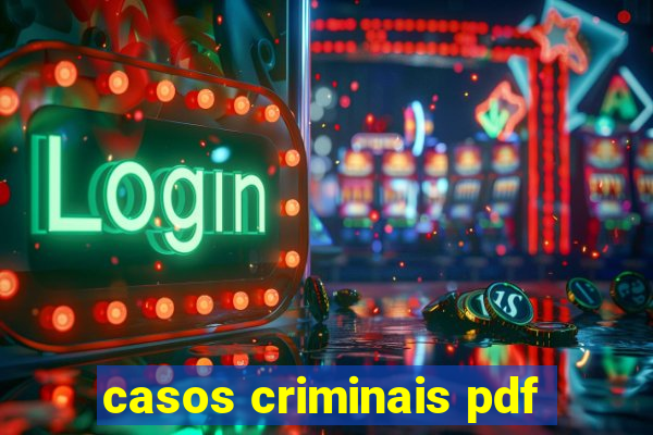 casos criminais pdf