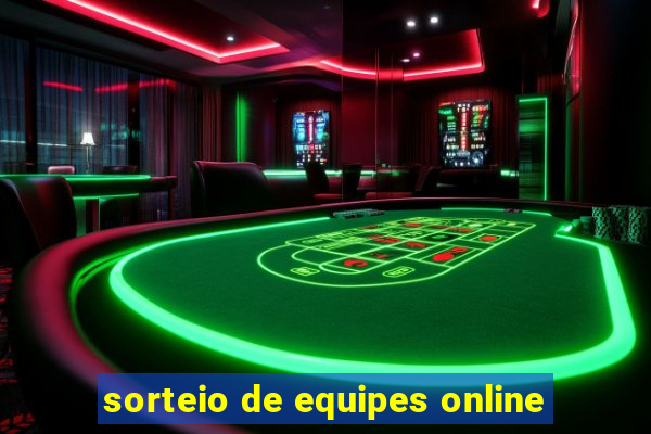 sorteio de equipes online