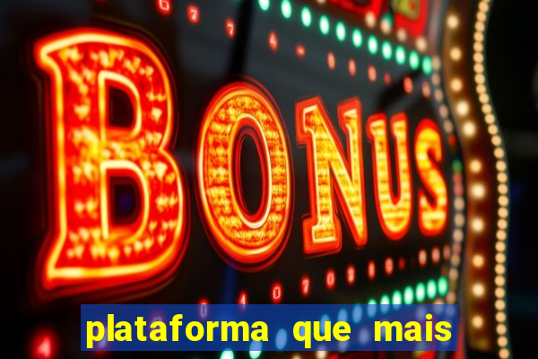 plataforma que mais paga no fortune tiger