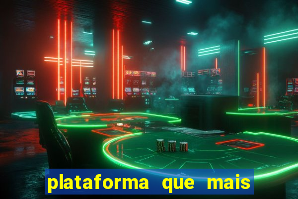 plataforma que mais paga no fortune tiger