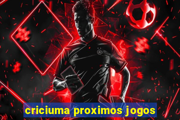 criciuma proximos jogos