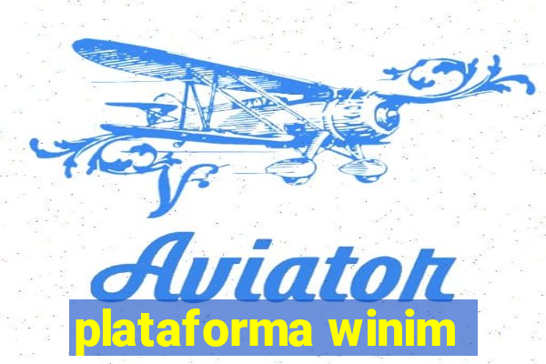 plataforma winim