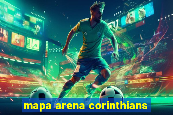 mapa arena corinthians