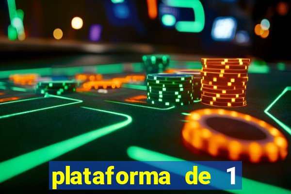 plataforma de 1 real fortune tiger