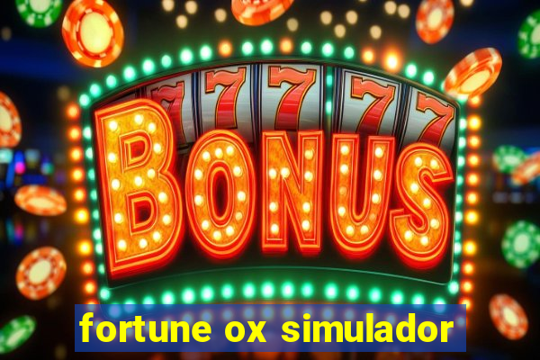 fortune ox simulador