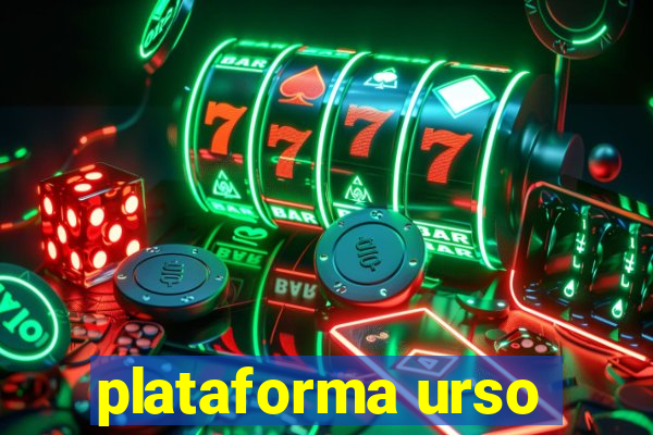 plataforma urso