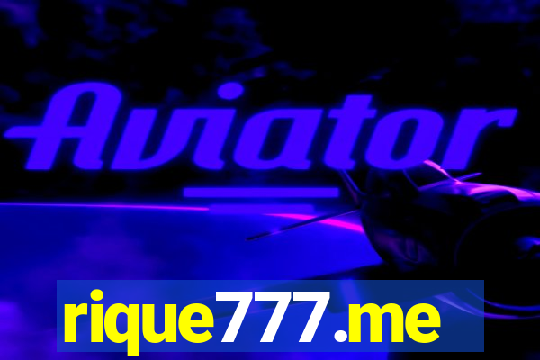 rique777.me