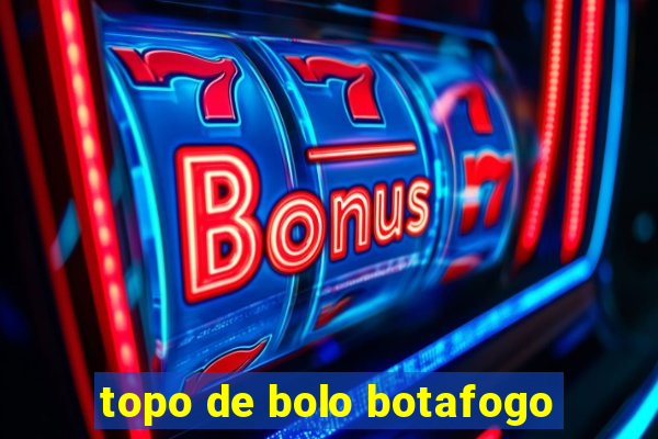 topo de bolo botafogo